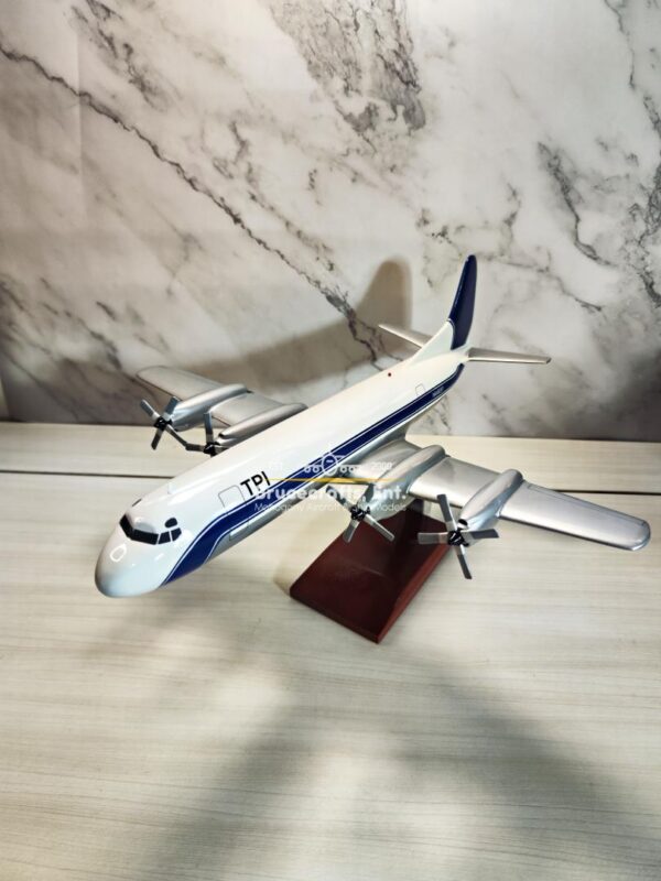 Model of Lockheed Model 10 Electra with detailed craftsmanship.